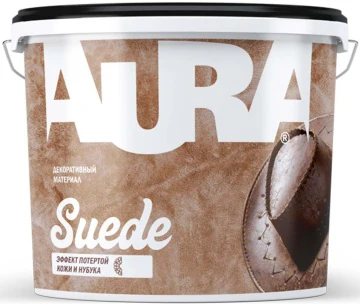 AURA Декоративный материал c эффектом потертой кожи и нубука " Suede" 1 кг