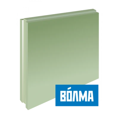 Плита пазогребневая ПГП ВОЛМА 667*500*80 мм полнотелая влагостойкая Зима