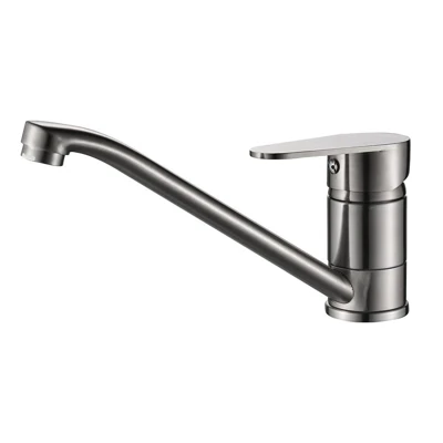 Смеситель для мойки HAIBA HB42802 1/2 нержавеющая сталь