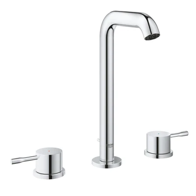Смеситель для умывальника GROHE ESSENCE на 3 отверстия, донный клапан 3/8 20299001