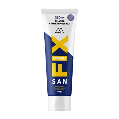 Сантехническая смазка силиконовая, 250мл SANFIX