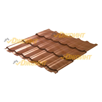 Металлочерепица Супермонтеррей 0,5 Printech Alder 3D (Ольха 3D wood)