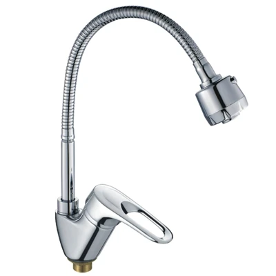 Смеситель для мойки HAIBA HB4304-3 гибкий излив 1/2