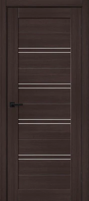 Дверь межкомнатная полотно Браво-28 эко шпон Wenge Melinga 2000x900 мм Magic Fog