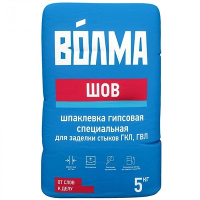 ВОЛМА ШОВ Шпаклевка гипсовая 5 кг
