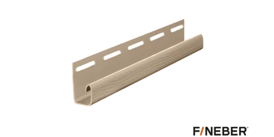 Профиль для сайдинга Fineber J-профиль CLASSIC COLOR Слоновая кость