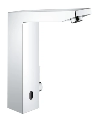 Смеситель для умывальника GROHE EUROCUBE E с инфракрасным датчиком 3/8 термостатический 36441000