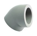 ПП Угольник Ekoplastik D90 A45 (серый)