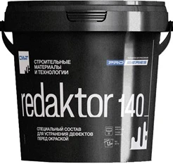 Редуктор 140 специальный состав для устранения дефектов перед окраской, 1 л, 1,5 кг