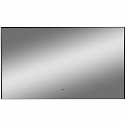 Зеркало CONTINENT Amer Led 120*70 с черной окантовкой, подсветкой и сенсорным включателем ЗЛП1524