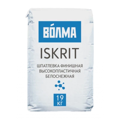 ВОЛМА ИСКРИТ Финишная шпаклевка, 25 кг