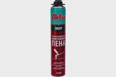 Пена монтажная профессиональная Akfix 805P 850 г, 0,85 кг