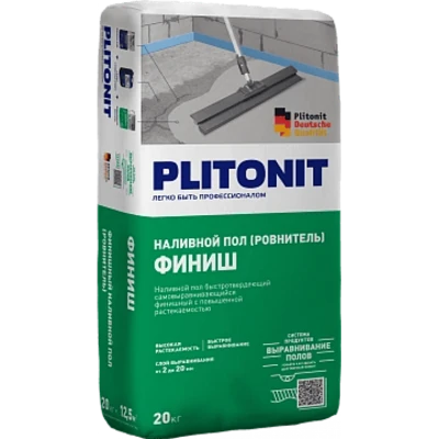 PLITONIT ФИНИШ Наливной пол, 20 кг