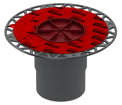 Сифон вертикальный с фланцем DN 100 без решетки TECEdrainpoint S