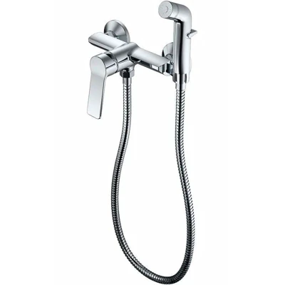 Смеситель для биде HAIBA HB55559 настенный с гигиеническим душем