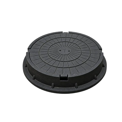 Люк Новая Эра ТМ тяжелый D770 (С250) h 110 чёрный полимерпесчаный