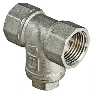Грязевик прямой мини Valtec 3/4", внутренняя резьба с двух сторон