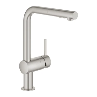 Смеситель для мойки GROHE MINTA вытяжной излив 3/8 30274DC0