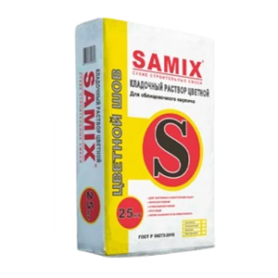 SAMIX Раствор кладочный Светло-желтый, 25 кг