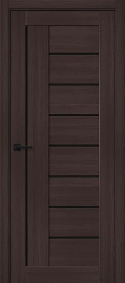 Дверь межкомнатная полотно Браво-29 эко шпон Wenge Melinga Black Shine 2000x900 мм