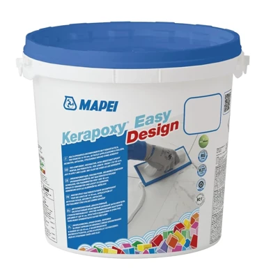 MAPEI KERAPOXY EASY DESIGN Затирка швов эпоксидная 0149 вулканический пепел (3 кг)