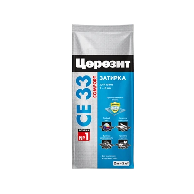 CERESIT ПЛИТКИ Затирка для СЕ 33 Comfort No46 Карамель 2 кг