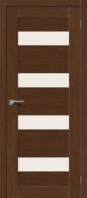 Дверь межкомнатная полотно Легно-23 эко шпон Brown Oak 2000x800 мм