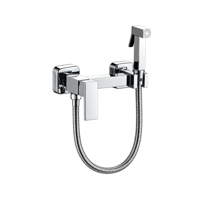 Смеситель для биде HAIBA HB5513 настенный с гигиеническим душем