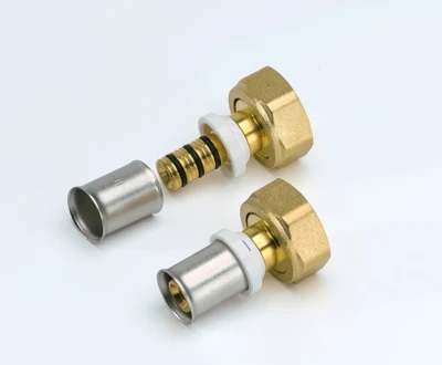 Пресс соединение с накидной гайкой 16x1/2" НГ RIIFO Omni