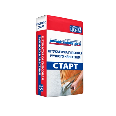 РУСГИПС СТ Штукатурка гипсовая ручного нанесения