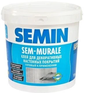 Клей для настенных покрытий и текстиля SEM-MURALE SEMIN 10 кг