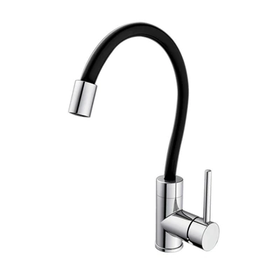 Смеситель для мойки IDDIS KITCHEN хром, черный K36SBJBi05