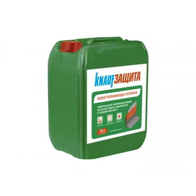 Пропитка водоотталкивающая KNAUF Защита 10 л, 10 кг