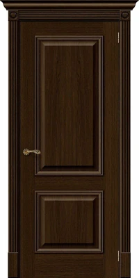 Дверь межкомнатная полотно Вуд Классик-12 шпон Golden Oak 2000x900 мм