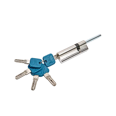 Цилиндр ключ-шток Kale 164 YGS SX 106-75/31 C Хром (4 класс, латунь, 5 ключей)