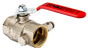 Кран шаровой Valtec 3/4" с дренажом и воздухоотводчиком