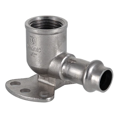 Водорозетка из нержавеющей стали Valtec 22x3/4"