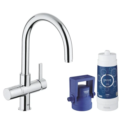 Смеситель для мойки GROHE BLUE PURE с функцией фильтрации (стартовый комплект) 3/8 33249001