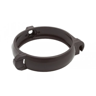 Хомут трубы круглый D80 FINEBER RAL 8017 коричневый