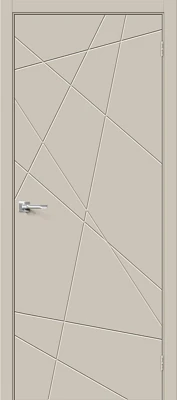 Дверь межкомнатная полотно Граффити-5 эмаль Creamy 2000x600 мм