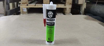 Герметик силиконовый универсальный GROVER U100 белый 300 мл