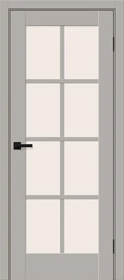 Дверь межкомнатная полотно Прима-11.1 пэт Grey Silk 2000x600 мм