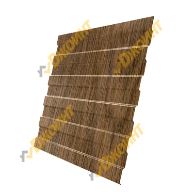 Профнастил С-10 0,5 Printech Real Print Hazelnut (Фундук)