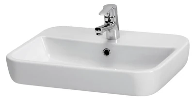 Умывальник Cersanit CASPIA 60 SQUARE с отверстием для смесителя, мебельный