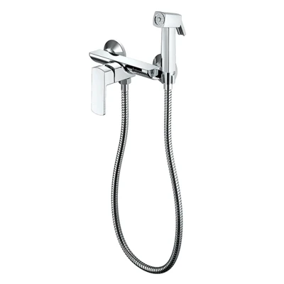 Смеситель для биде HAIBA HB5517 настенный с гигиеническим душем