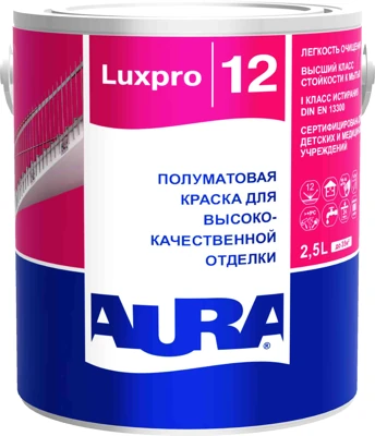 Полуматовая краска Aura LUXPRO 12 2,5 л