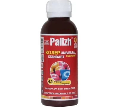 Паста колеровочная Palizh №43 бургунди, 0,1 л
