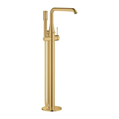 Смеситель для ванны GROHE ESSENCE напольный, с аксессуарами 23491GL1
