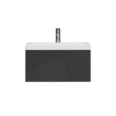 Тумба VELVEX EDGE 70 подвесная графит без чаши tpEDG.70.1Y-21