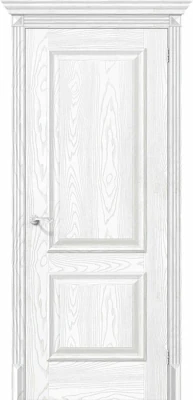 Дверь межкомнатная полотно Классико-12 эко шпон Silver Ash 2000x900 мм